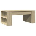vidaXL Konferenčný stolík dub sonoma 102x55x42 cm kompozitné drevo