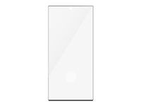 PanzerGlass ochranné sklo pre Samsung Galaxy S23 Ultra (FingerPrint ready - okrajovo lepené s "bodkou" pre odtlačok prsta) s inštalačným rámčekom