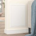 vidaXL Access Panel Biela 43,5 x 33 x 3 cm Oceľ
