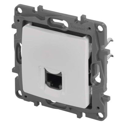 Legrand Niloé zásuvka datová RJ45 CAT5E, biela