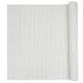 vidaXL Záhradný plot obojstranný biely 1,8x3 m PVC