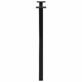 vidaXL Nohy k jedálenskému stolu v tvare X, 2 ks, čierne, 80 x (72-73) cm, oceľové