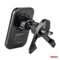 Držiak magnetický s rýchlonabíjačkou do auta Qi2 15W AMiO-04180