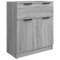 vidaXL Komoda sivý dub sonoma 60x30x70 cm spracované drevo