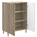 vidaXL Servírovacia skriňa Dub sonoma 66 x 34,5 x 90 cm