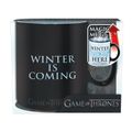 Hrnček Game of Thrones - Winter is here, meniaci sa