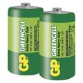 Zinko-chloridová batéria GP Greencell R14 (C), 2 ks
