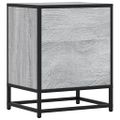 vidaXL Nočné stolíky 2 ks sivý dub sonoma 40x31x50 cm kompozitné drevo