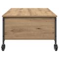 vidaXL Konferenčný stolík Remeselný dub 91 x 55 x 32 cm