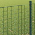 vidaXL Euro plot 0,6 x 10 m Železo potiahnuté PVC Zelená