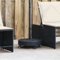 vidaXL Podstavec pod slnečník s kolesami pre Ø38/48 mm tyče 27 kg kruh