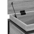 vidaXL Úložný box s vekom sivá sonoma 80x40x51,5 cm kompozitné drevo