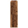 vidaXL Knižnica/deliaca stena staré drevo 100x33x115 cm