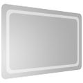 vidaXL LED kúpeľňové zrkadlo 90x60 cm