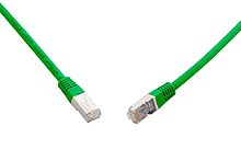 SOLARIX 10G patchkábel CAT6A SFTP LSOH 10m, zelený