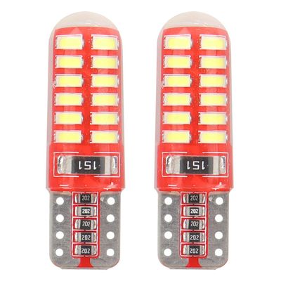 LED CANBUS 24SMD 3014 T10e (W5W) SILCA White 12V