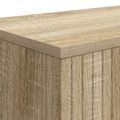 vidaXL Konzolový stôl Sonoma dub 101 x 29 x 74 cm Konštruované drevo