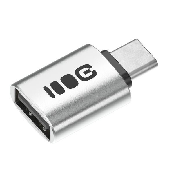 ADGCCA1 Green Cell OTG adaptér 2,4A USB-C na USB-A, prenos dát 480 Mbps, 12W, hliníkové telo