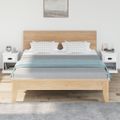 vidaXL Nočné stolíky 2 ks biele 39x39x47,5 cm spracované drevo