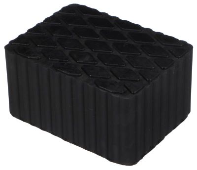 Gumová podložka pre zdvíhač automobilov JACK PAD 14, 160x120x80 mm SIXTOL