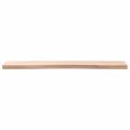 vidaXL Stolová doska 80x(36-40)x2,5 cm masívny buk