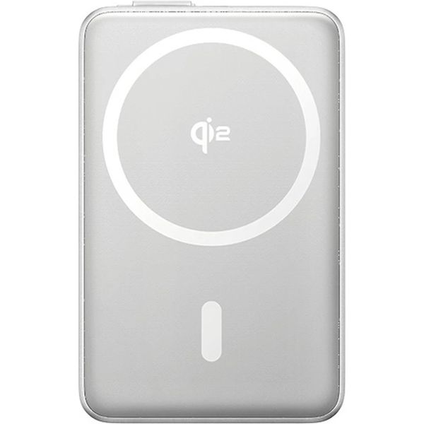 Baseus Powerbanka PicoGo Qi2 10000mAh 45W s káblom USB-C sivá