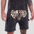 Šortky Abyss Charcoal - GymBeam, veľkosť L