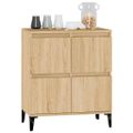 vidaXL Komoda dub sonoma 60x35x70 cm spracované drevo