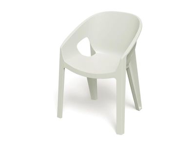 Stolička záhradná PREMO 615x560x815mm - béžová
