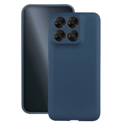 Matné TPU puzdro na Motorola Edge 70 Fusion tmavomodrá