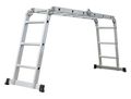 Hliníkový rebrík G21 GA-SZ-4x3-3,7M multifunkčné