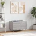 vidaXL Skrinka na platne sivá sonoma 74,5x38x48 cm kompozitné drevo