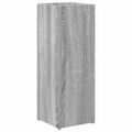 vidaXL Stojan na slnečník s úložiskom Sivý Sonoma 20 x 20 x 55,5 cm