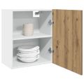 vidaXL Závesné skrinky “Lyon” 2 ks, dub artisan 50x31x60 cm