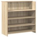 vidaXL Recepčný stôl dub sonoma 180x50x103,5 cm kompozitné drevo