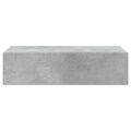 vidaXL TV skrinka s LED svetlami betónovo sivá 60 x 35 x 15,5 cm