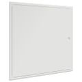 vidaXL Access Panel Biela 53 x 53 x 3 cm Oceľ