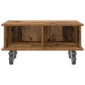 vidaXL TV stolík 68,5 x 35 x 35 cm Staré drevo Kompozitné drevo
