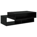 vidaXL Konferenčný stolík Čierny dub 105 x 50 x 32,5 cm
