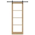 vidaXL Posuvné dvere ORKDAL Prírodná 83 x 232 cm
