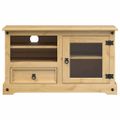 vidaXL TV skrinka Corona 100x45x58 cm, borovicový masív