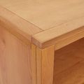 vidaXL Skrinkový Hnedá 80 x 35 x 95 cm Masívne dubové drevo