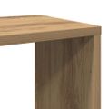 vidaXL skrinka na knihy/izbový prepážka Artisan Dub 100x24x124,5 cm