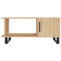 vidaXL Konferenčný stolík dub sonoma 90x50x40 cm kompozitné drevo