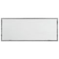 vidaXL Kúpeľňové LED zrkadlo sivý dub sonoma 100x8,5x37 cm