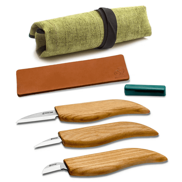Beavercraft S15 Starter Chip and Whittle Knife Set rezbárska súprava (3 nože, doplnky)