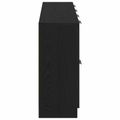 vidaXL Servírovacia skriňa 2 ks Čierny dub 60 x 30 x 70 cm