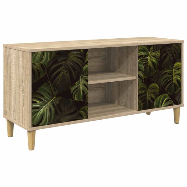 vidaXL TV skrinka ELBURG 102 x 33 x 50 cm Sonoma Kompozitné drevo
