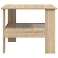 vidaXL Konferenčný stolík Sonoma dub 57 x 55 x 45 cm Kompozitné drevo