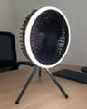 TG-001 Ventilátor 3W so svetlom a USB-C nabíjaním